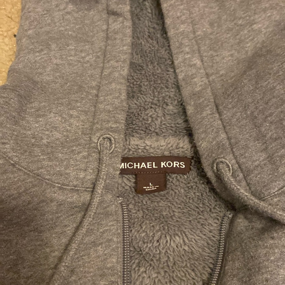 MK fleece lined hoodie